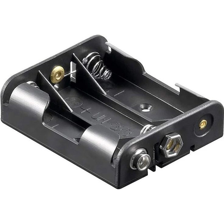 Goobay 11984 3x AA (Mignon) Batteriehalter – Bild 1