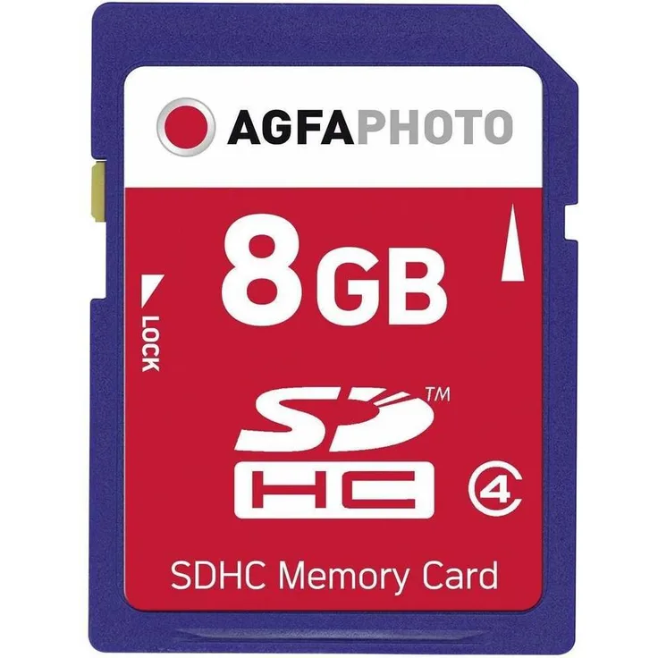 AgfaPhoto Secure Digital High Capacity (SDHC) 8 GB Speicherkarte