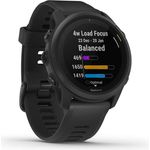 Garmin Forerunner 745 Smartwatch GPS, Unisex, 43,8mm, Silikonarmband, Schwarz