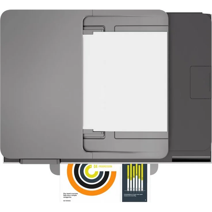 HP Officejet Pro 8024 All-in-One 4-in-1 Tintendrucker Farbe WLAN 225 Blatt Instant Ink (1KR66B) – Bild 4