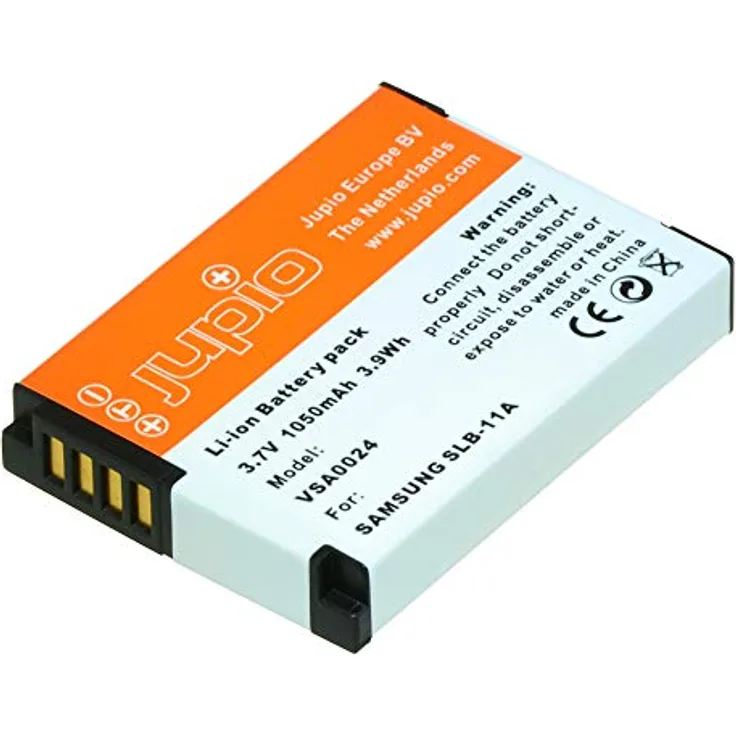 Jupio VSA0024 Kamera Akku für Samsung SLB-11A