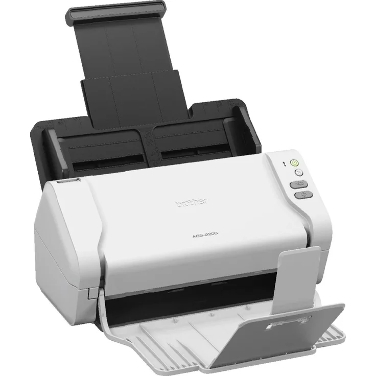 Brother ads-2200 Dokumenten-Scanner Desktop mit Duplex, Weiß – Bild 3