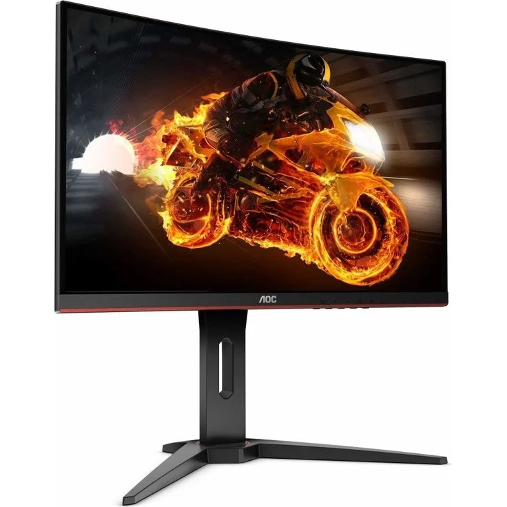 AOC Gaming C24G1 59,9 cm (23,6 Zoll) Curved Monitor (FHD, HDMI, 1ms Reaktionszeit, DisplayPort, 144 Hz, 1920 x 1080 Pixel, Free-Sync) schwarz – Bild 4