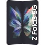 Samsung Galaxy Z Fold 3 5G Smartphone 19,3cm (7,6 Zoll) AMOLED-Display, 512GB interner Speicher, 12GB RAM, Android 11, Phantom Silver
