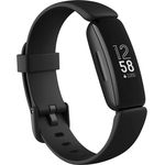 Fitbit Inspire 2 Fitness-Tracker Unisex, S/L, Silikonarmband, Schwarz