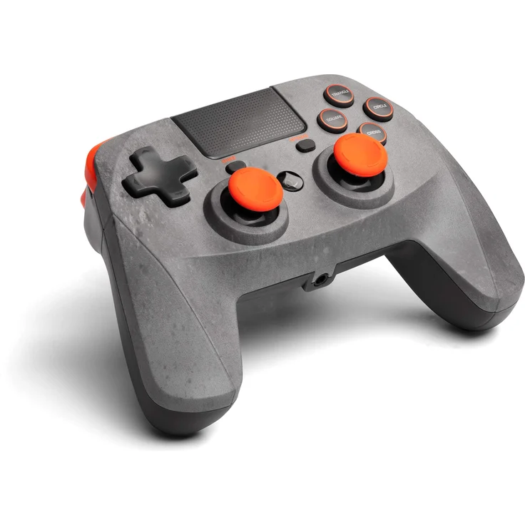 Snakebyte Game:Pad 4 S Wireless Rock Grau, Orange (SB914522) (PS4) – Bild 1