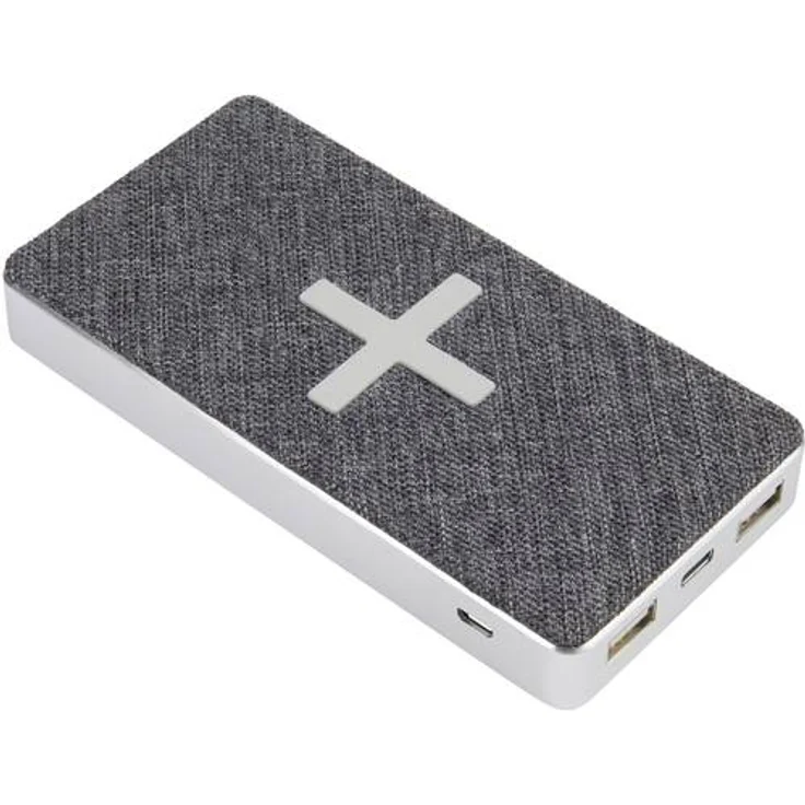 Xtorm XW300 Power Bank Wireless 8000 (QI) - Wave Grau – Bild 1