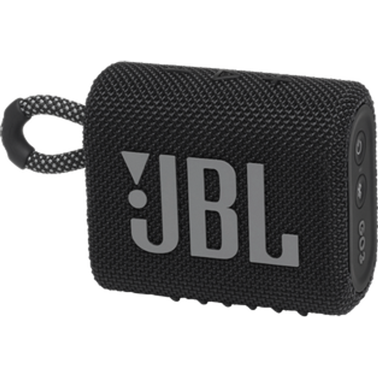 JBL GO 3 Tragbarer wasserdichter Bluetooth-Lautsprecher schwarz Bluetooth-Lautsprecher, wasserdicht, schwarz – Bild 1