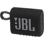JBL GO 3 Tragbarer wasserdichter Bluetooth-Lautsprecher schwarz Bluetooth-Lautsprecher, wasserdicht, schwarz
