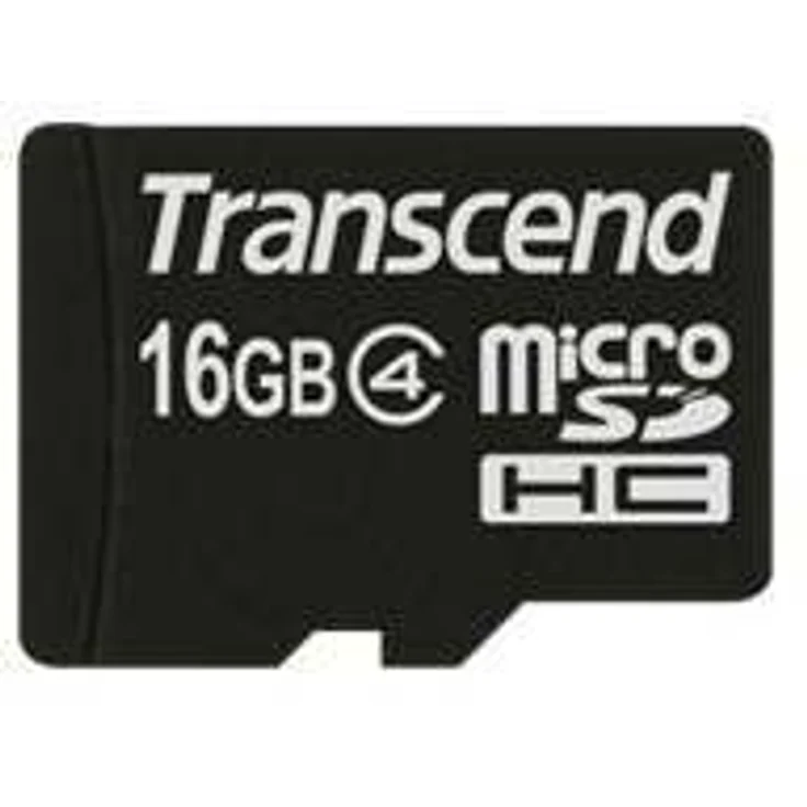 Transcend Micro SDHC 16GB Class 4 Speicherkarte – Bild 1
