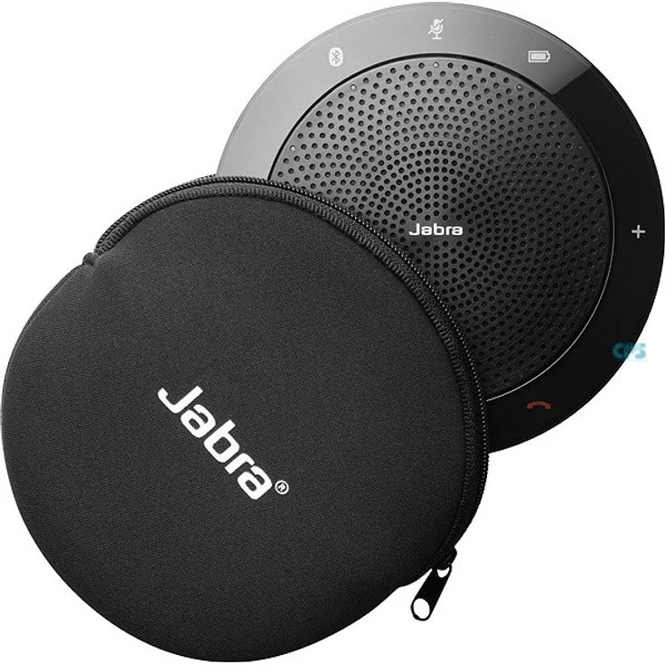 Jabra Speak 510 Konferenzlautsprecher - Microsoft zertifizierter tragbarer Lautsprecher mit USB-Anschluss - für Laptop, Smartphone und Tablet, Konferenzmikrofon, schwarz – Bild 4