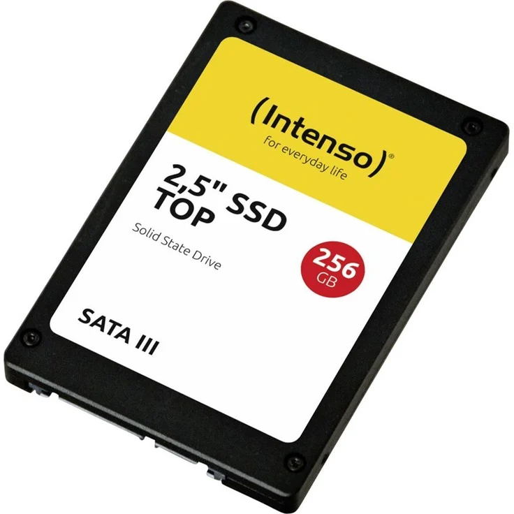 Intenso Top Performance - Solid-State-Disk - 256 GB - intern - 2.5 Zoll (6.4 cm) - SATA 6Gb/s (3812440) – Bild 1