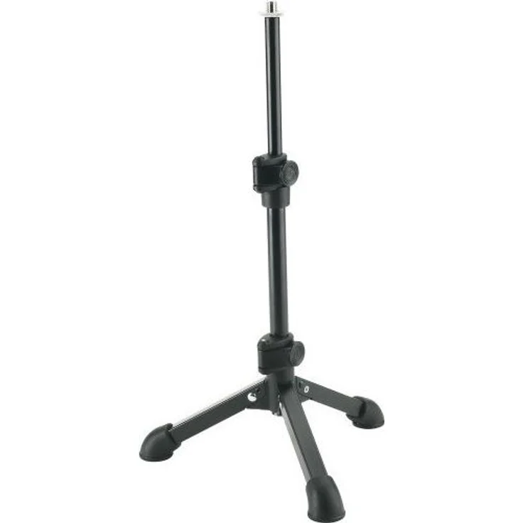 Konig & Meyer 23150-300-55 Tisch-Mikrofonstativ mit 3-8 Zoll Gewinde - Schwarz – Bild 1