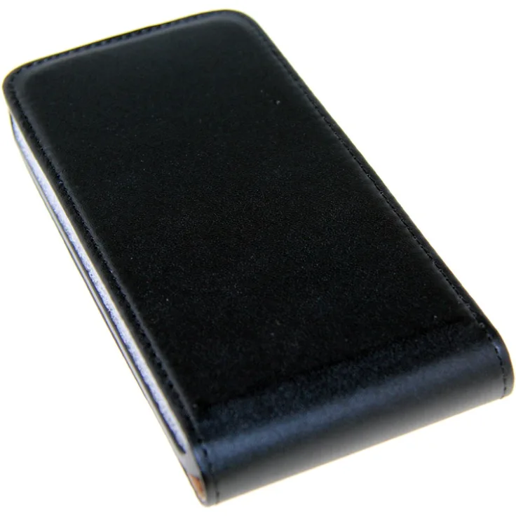PATONA Flip Case, geeignet für Samsung Galaxy G800 S5 mini schwarz Ultra Slim
