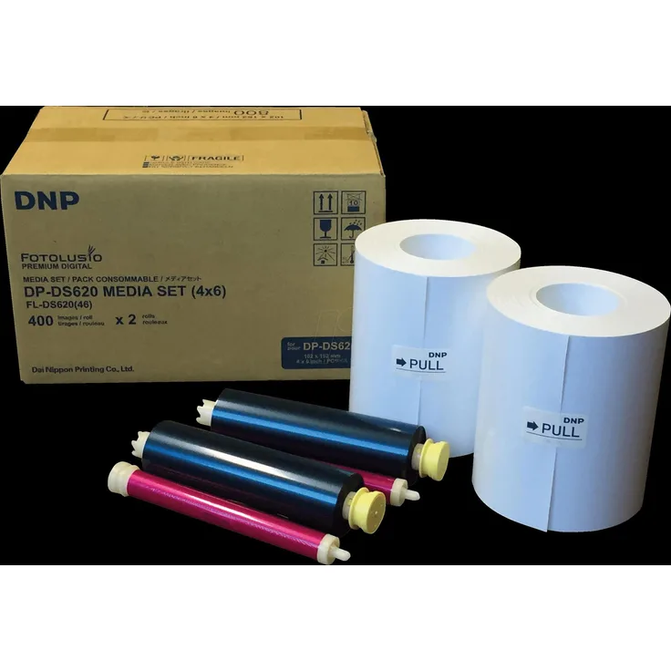 DNP 212624 Drucker-Set, 10 x 15 cm, 2 x 400 Blatt