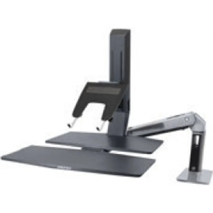 ERGOTRON LX Notebookablage verstellbare seitliche offene Montageplatte schwarz für LX Arme (50-193-200)