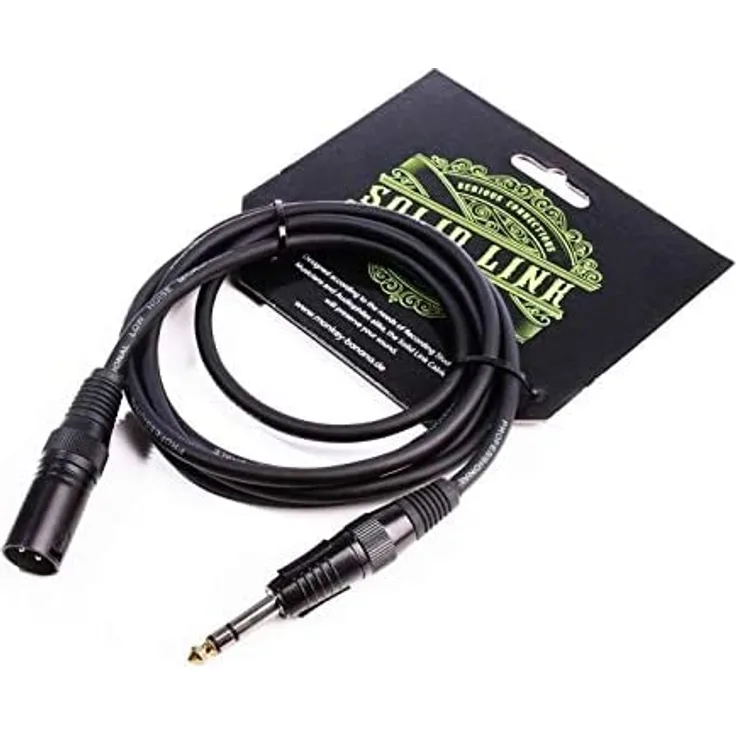Monkey Banana Solid Link Kabel sym 6.3-XLR-M-200cm