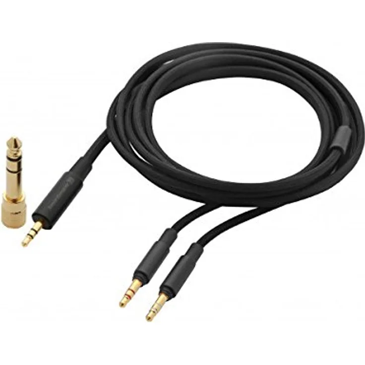 beyerdynamic Audiophiles Anschlusskabel 1,40 m für T 1 und T 5 p (2. Generation) High-End Stereo Kopfhörer