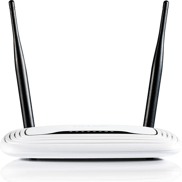 TP-Link TL-WR841N N300 WLAN Router (300Mbit-s (2,4GHz), 4 x 10-100Mbit-s LAN Ports, für Anschluss an Kabel-, DSL-, Glasfasermodem, Access Point Modus, IPv6), weiß- schwarz – Bild 3