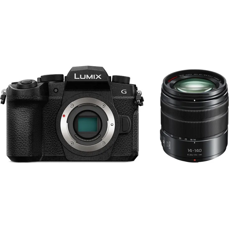 Panasonic Lumix DC-G91 schwarz Kit inkl. Lumix G Vario 14-140mm OIS