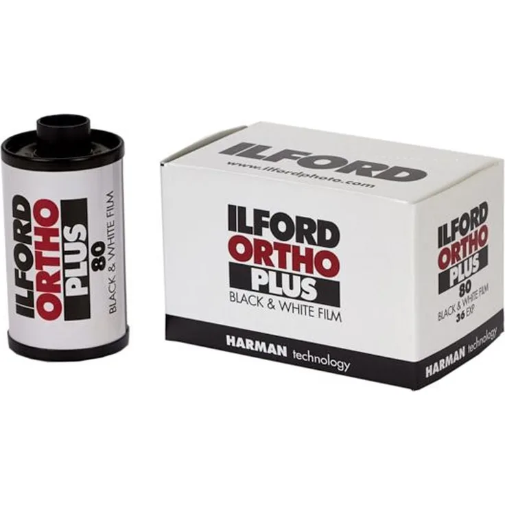 Ilford Ortho Plus135/36 sw Kleinbildfilm