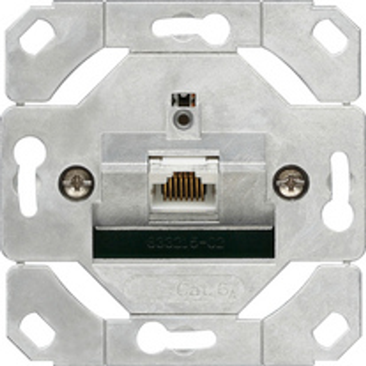 Gira 245100 Netzwerkdose 1-fach Cat.6A IEEE 802.3an Einsatz