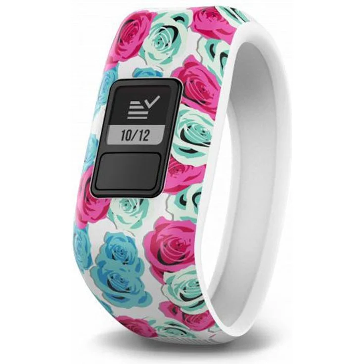 Garmin vívofit jr. Fitness-Tracker Damen, Einheitsgröße, Real Flower – Bild 1