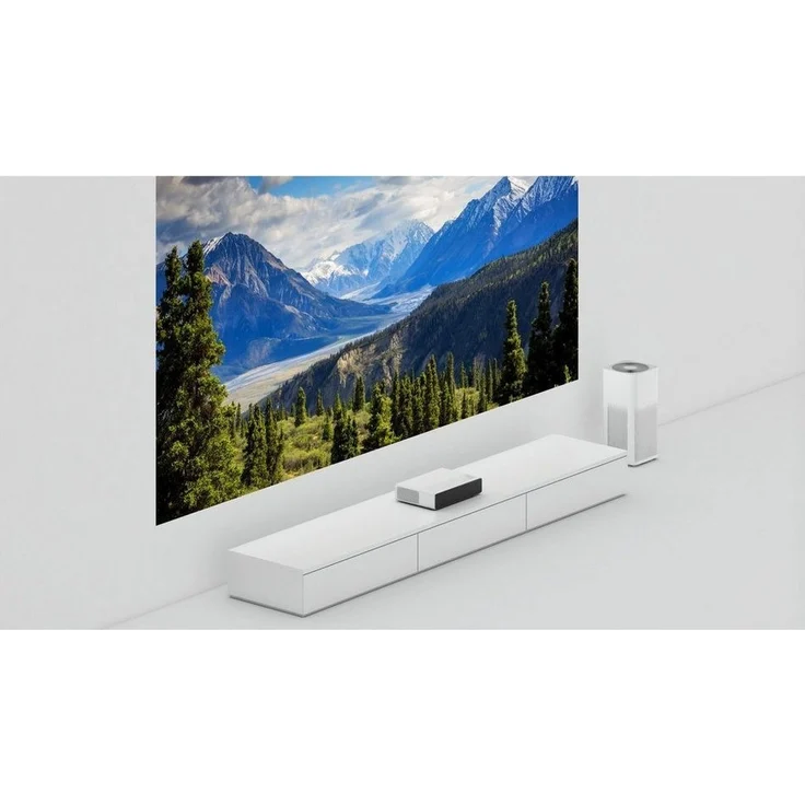 Mi Laser Projector 150 Heimkino-Beamer, DLP, Full HD (1920 x 1080), Kontrast 3500:1, 5000 ANSI-Lumen, Bildverhältnis 16:9, weiß – Bild 8