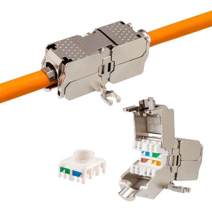 LSA Verbinder, CAT 6a, werkzeuglos