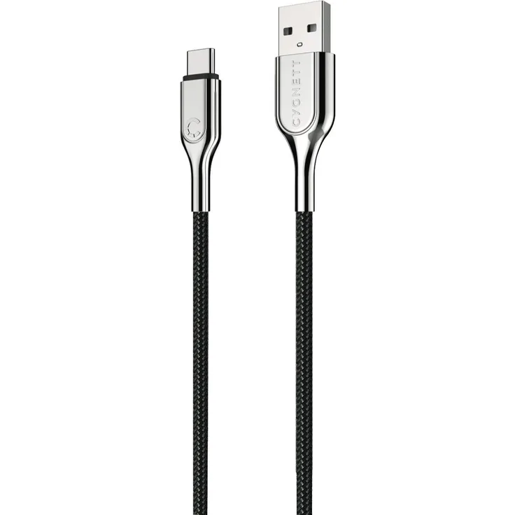 cygnett Armored 3.1 USB-C auf USB-A (3Amp - 60W) Kabel 1M - Weiß
