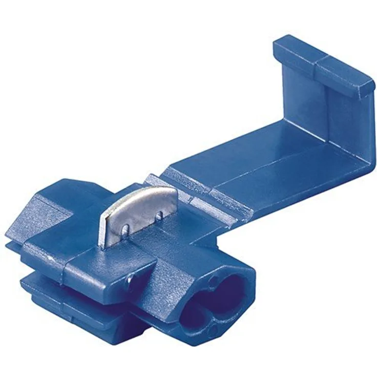 Fixpoint 17015 Schnellverbinder für Kabelgröße 1.5 mm² - 2.5 mm², Blau (100-er pack)