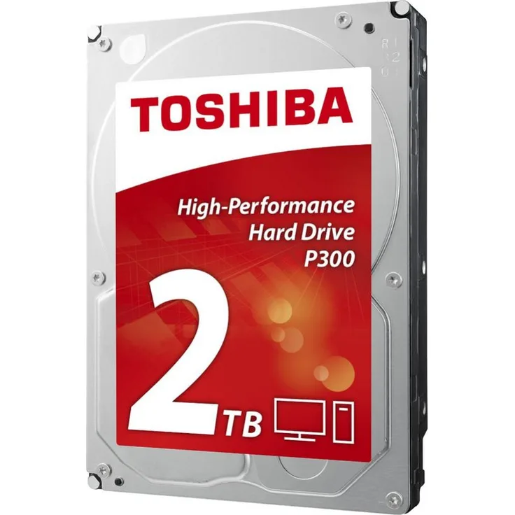 Toshiba P300 Desktop PC - Festplatte - 1 TB - intern - 3.5 Zoll (8.9 cm) - SATA 6Gb/s - 7200 rpm - Puffer: 64 MB (HDWD110UZSVA)