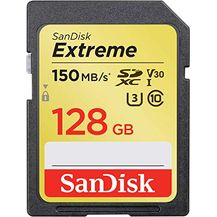 Bild für SanDisk Extreme 128GB SDXC Memory Card up to 150MB-s