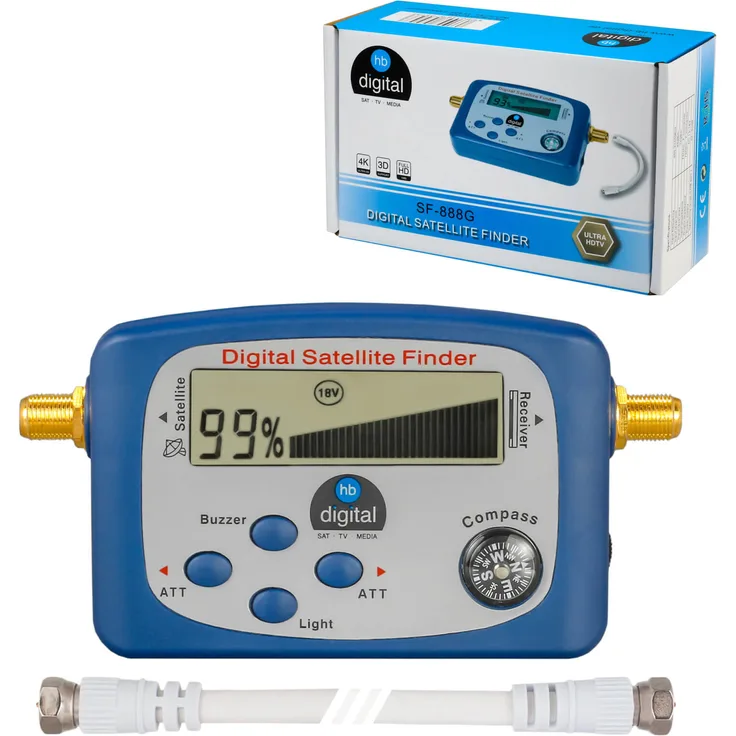 HB-DIGITAL SATELLITE FINDER SF-888G