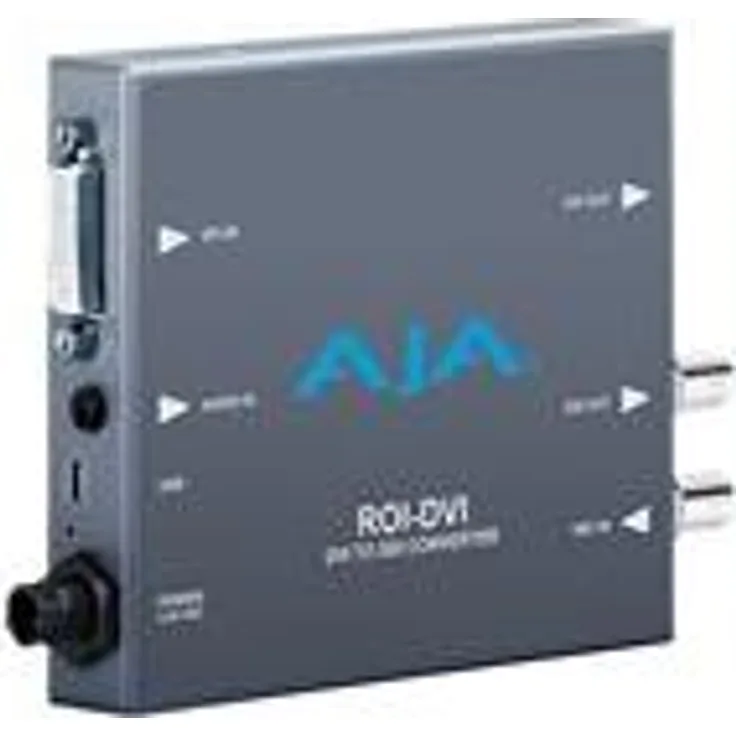 AJA ROI-DVI - DVI to 3G-SDI/HD-SDI/SDI video and audio converter / scaler (ROI-DVI)