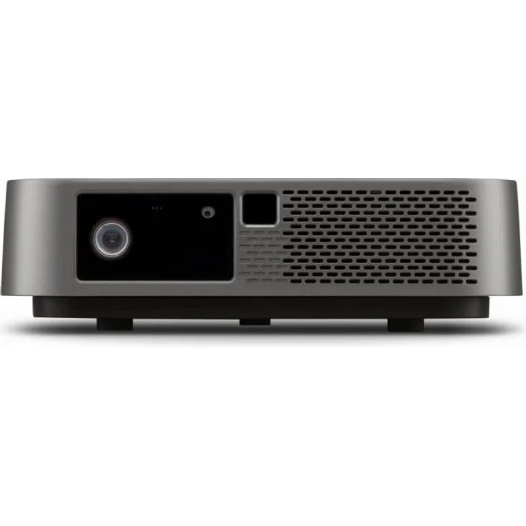 Viewsonic M2E Mini-Beamer, LCD, Full HD (1920 x 1080), Kontrast 300000:1, 1000 ANSI-Lumen, Bildverhältnis 16:9, Bluetooth, WLAN, silber/schwarz – Bild 5