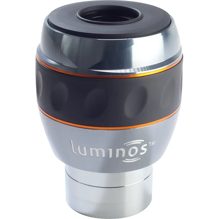 Celestron 93434 23 mm Luminos Okular – Silber-Schwarz