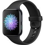 OPPO Watch Smartwatch GPS, Unisex, 41mm, Aluminium/Polycarbonat-Gehäuse, Schwarz