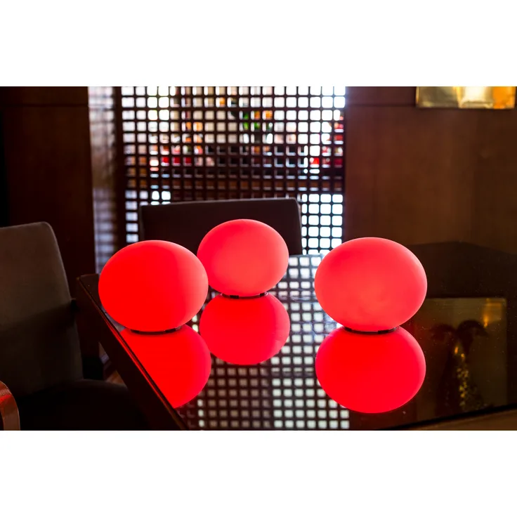 Deko- & Tischleuchte FLATBALL XXS - LED RGB Farbwechsel - Akku - Mit App