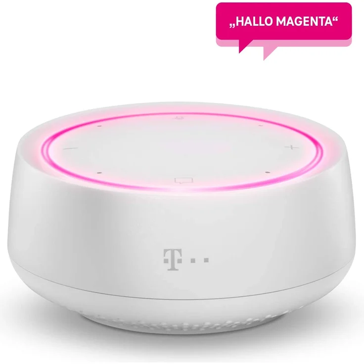 Telekom Smart Speaker Mini WLAN-Lautsprecher mit Alexa, geeignet für Indoor, weiß – Bild 2