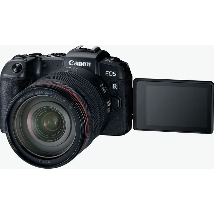 Canon EOS RP Systemkamera (26,2 MP, 7,5 cm (3 Zoll) Clear View LCD II, Digic 8, 4K Video, WLAN, Bluetooth, mit Vollformat-Sensor) Gehäuse Body mit Objektiv RF 24-105mm F4 L IS USM + Adapter EF-EOS R – Bild 3