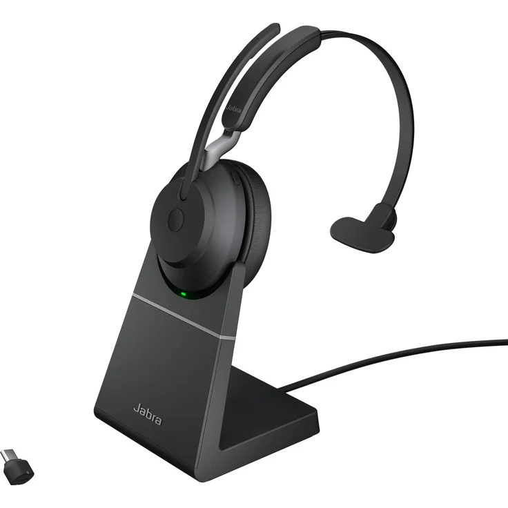 Jabra EVOLVE2 65 UC MONO WITH DESK Stand – Bild 1
