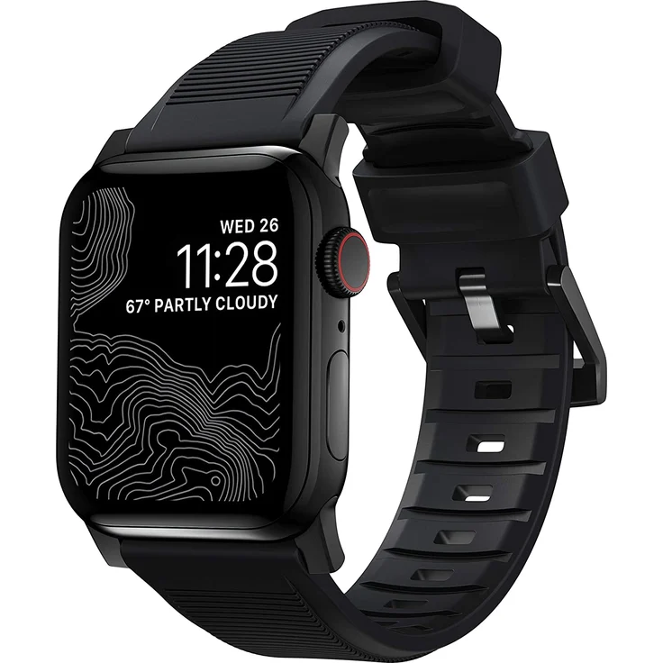 Nomad Strap Rugged V2 Connector Ersatzarmband Black 42/44mm – Bild 1