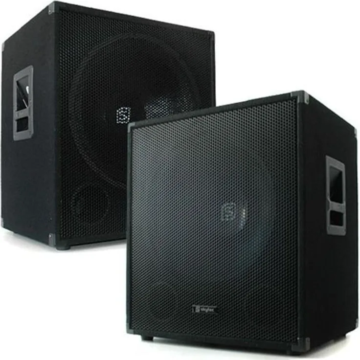 Skytec 170754 PA Subwoofer 45 cm, System max. 1000 Watt (Bassreflex, 15-500 Hz, 8 Ohm)