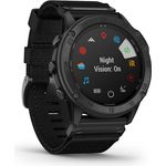 Garmin tactix Delta Solar Smartwatch GPS, Unisex, 51mm, Kunststoffgehäuse, Schwarz/Schwarz (010-02357-11)
