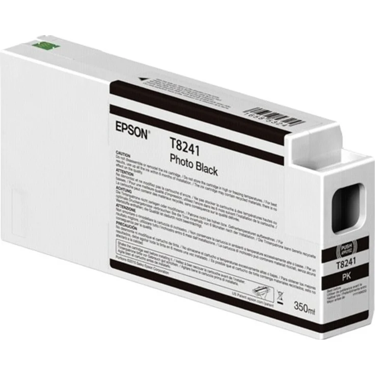 Epson C13T824100 Tintenpatrone, Singlepack T824100, ultrachrom-foto schwarz – Bild 1