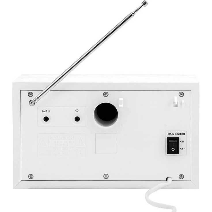 Blaupunkt RXD-180-WH Retro-Radio weiß, silber – Bild 4