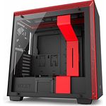 NZXT H700i - ATX-Mid-Tower-Gehäuse für Gaming-PCs - Smart Device mit CAM-Unterstützung - Hartglasfenster - Bereit für Wasserkühlungen - Schwarz-Rot - 2018 Version