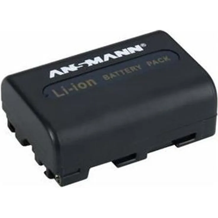 ANSMANN Li-Ion Akku A-Son NP FM 500 H 7 4V - Typ 1500mAh - Leistungsstarke Akkubatterie für Foto Digitalkameras - der perfekte Ersatzakku für Sony Digicam uvm.