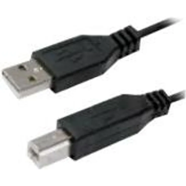 Bachmann - USB-Kabel - USB Typ B (M) bis USB (M) - USB 2.0 - 3 m - Schwarz